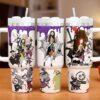 Custom Nightmare Before Christmas 40oz Tumbler Jack and Sally Insulated Cup Horror Movie Halloween Gift