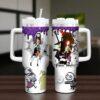 Custom Nightmare Before Christmas 40oz Tumbler Jack and Sally Insulated Cup Horror Movie Halloween Gift - Image 4