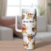 Custom Winnie the Pooh 40oz Tumbler Disney Stainless Honey Cup Cartoon Movie Tumbler with Handle - Image 3