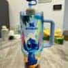 Cute Stitch water tumbler with Disney design for kids.
