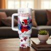 Personalized Stitch Engraved Tumbler 40Oz, Spiderman Coffee , Spider Man Insulated
