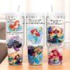 Personalized Ariel Tumbler 40Oz, Little Mermaid Stainless Tumbler, Princess Sea Coffee Tumbler, Disney Girls Trip Cup - Image 2