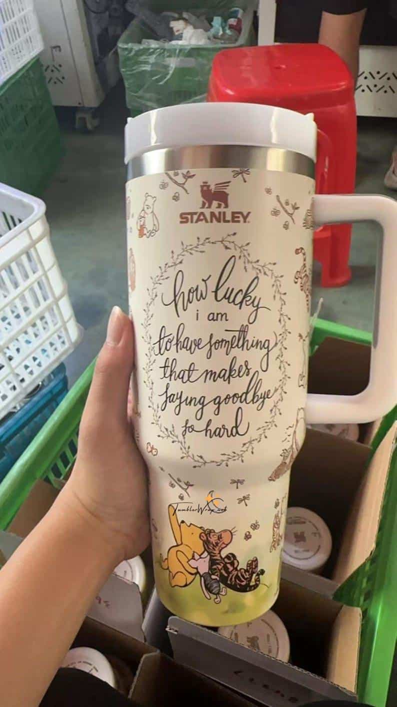 Decorative hope-themed travel mug design.