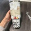 Cute Winnie the Pooh-themed insulated tumbler for kids or fans.