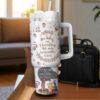 Personalized Winnie the Pooh 40oz Tumbler with Handle Original Pooh Bear Cup Best Friend Gift Tumbler - Image 5