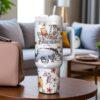 Personalized Winnie the Pooh Tumbler: Classic Pooh Inspired 40oz Metal Cup - Image 3
