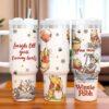 Personalized Winnie the Pooh Tumbler: Classic Pooh Inspired 40oz Metal Cup - Image 2