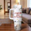 Personalized Winnie the Pooh Tumbler: Classic Pooh Inspired 40oz Metal Cup - Image 4
