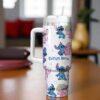 Personalized Blue Alien 40oz Tumbler Cup Personalized Name Cup Cute Disney Inspired Girls Gift - Image 3
