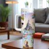 Custom Mickey Mouse and Friends Tumbler Disney Princess 40oz Tumbler Stitch Cartoon Cup Magic Kingdom Stainless Steel Handle Tumbler - Image 4