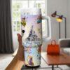 Custom Mickey Mouse and Friends Tumbler Disney Princess 40oz Tumbler Stitch Cartoon Cup Magic Kingdom Stainless Steel Handle Tumbler - Image 3