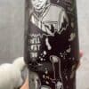 Bold zombie Michael Jackson graphic on black background SVG.