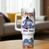 Custom Disney Winnie the Pooh Eeyore 40oz Tumbler Custom Cup Cartoon Disney Merch Eeyore Gift for Women - Image 3