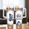 Custom Disney Winnie the Pooh Eeyore 40oz Tumbler Custom Cup Cartoon Disney Merch Eeyore Gift for Women - Image 4