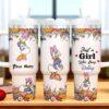 Custom Daisy Duck 40oz Tumbler: Stainless Steel Cup for Women - Image 2