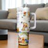 Custom Winnie the Pooh Tumbler Classic Pooh Inspired 40oz Metal Cup - Image 2