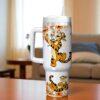 Personalized Pooh & Friends 40oz Tumbler: Engraved Insulated Stainless Steel Cup - Image 3
