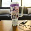 Nightmare Before Christmas Tumbler 40oz With Halloween Stainless Steel Hot Cold Gift