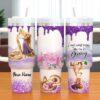 Custom Disney Rapunzel Tumbler 40oz Custom Princess Tangled Stainless Cup Gift for Her - Image 2