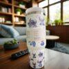40oz Stitch Tumbler Cup Travel Mug Portable Coffee Cup Engraved Name Student Gift - Image 5