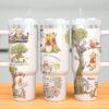 Custom Winnie the Pooh 40oz Tumbler Pooh and Friends Insulated Cup Disney Cartoon Tumbler Gift for Her Him - Image 7