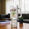 Custom Winnie the Pooh 40oz Tumbler Pooh and Friends Insulated Cup Disney Cartoon Tumbler Gift for Her Him - Image 6