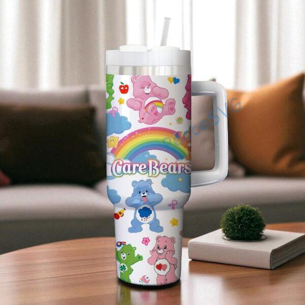 Custom 40oz Bear Sublimation Tumblers