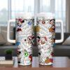 Personalized Christmas Mickey And Friends 40oz Tumbler, Christmas 40 oz Tumbler, Disney Christmas Gifts Tumbler - Image 4
