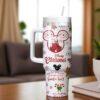 Personalized Christmas Mickey And Friends 40oz Tumbler, Christmas 40 oz Tumbler, Disney Christmas Gifts Tumbler - Image 3