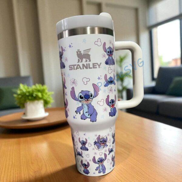 Stitch 40oz Tumbler Cup, Mug Travel Coffee Cup Student Gift