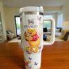 Winnie the Pooh 40oz Tumbler Cup, Stainless Steel Hot Cold Cup Gift
