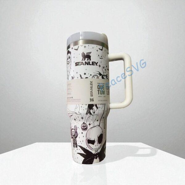 40oz Nightmare Christmas Before Tumbler , Hot Cold Cup Christmas Gift