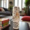 Classic Winnie The Pooh 40oz Tumbler Cup Vintage Metal Pooh Bear Mug - Image 4