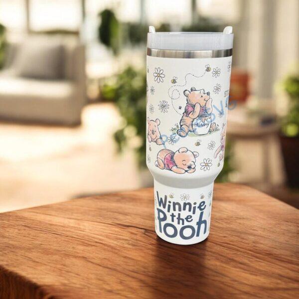 Alternative view of Winnie The Pooh 40 oz Tumbler , Original Classic Winnie The Pooh 40 oz Tumbler
