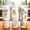 Custom Winnie the Pooh 40oz Tumbler Pooh and Friends Insulated Cup Disney Cartoon Tumbler Gift for Her Him