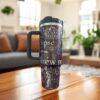Twilight 40oz Tumbler, Vampire Wolf Romance 40ozTumbler - Image 2