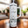 Twilight 40oz Tumbler, Vampire Wolf Romance 40oz Tumbler Christmas Gift