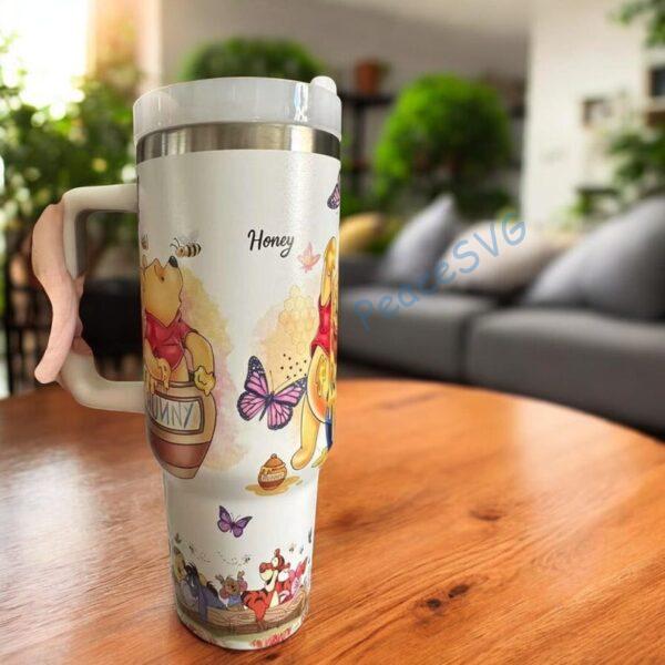 Alternative view of Winnie the Pooh 40oz Tumbler Cup, Original Winnie the Pooh 40oz Tumbler