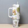 Winnie the Pooh Tumbler 40 oz , Quencher Vintage and Classic Pooh Bear Tumbler 40oz - Image 5