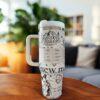 Twilight 40oz Tumbler, Vampire Wolf Romance 40ozTumbler - Image 4