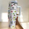 Mouse and Friend Character 40oz Tumbler Cartoon Gift Custom Name Cup - Image 2