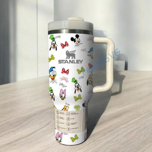 Mouse and Friend Character 40oz Tumbler Cartoon Gift Custom Name Cup
