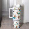 Custom Goofy 40oz Tumbler Cartoon Dog Mug, Gift for Her or Him - Image 3