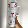 Valentine Puppy Dog 40oz Tumbler Gift for Her or Him - Image 2
