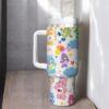 40oz Tumbler Cartoon Bears Stainless Steel Insulated Travel Mug - Image 5