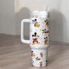 40oz Tumbler Mickey Cup, Cartoon Mug, Character Gift for Her - Image 4