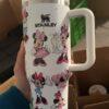 40oz Minnie Tumbler Cup, Cartoon Mug, Character Gift for Her