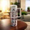 Personalized Minnie 40oz Tumbler Cup, Cartoon Mug, Character Gift for Her
