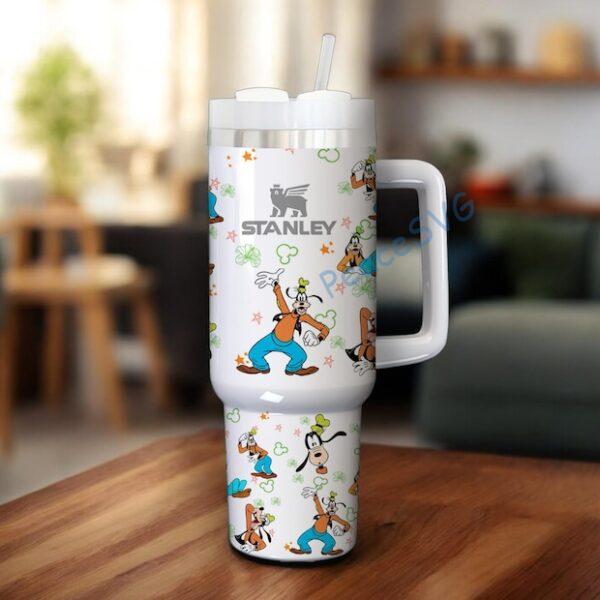 Alternative view of Custom Disney Friends Goofy 40oz Tumbler Colorful Personalized Cup