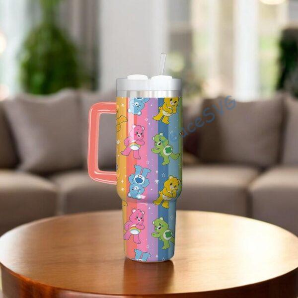 Alternative view of Cartoon Bears Tumbler 30oz/40oz Stainless Steel Insulated Travel Mug